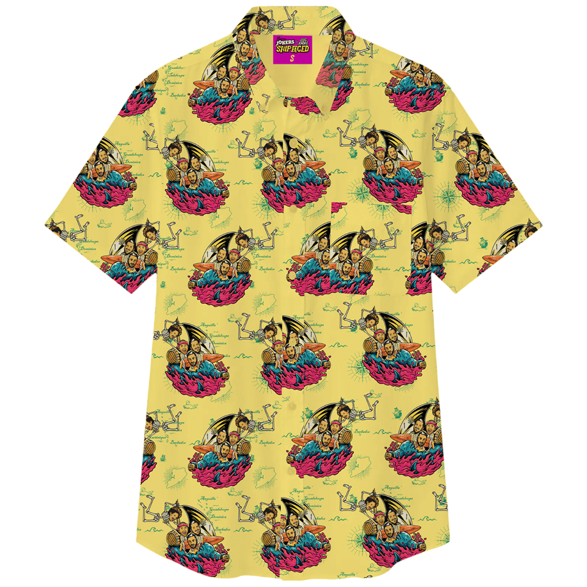 Get Ship Faced Hawaiian Shirt