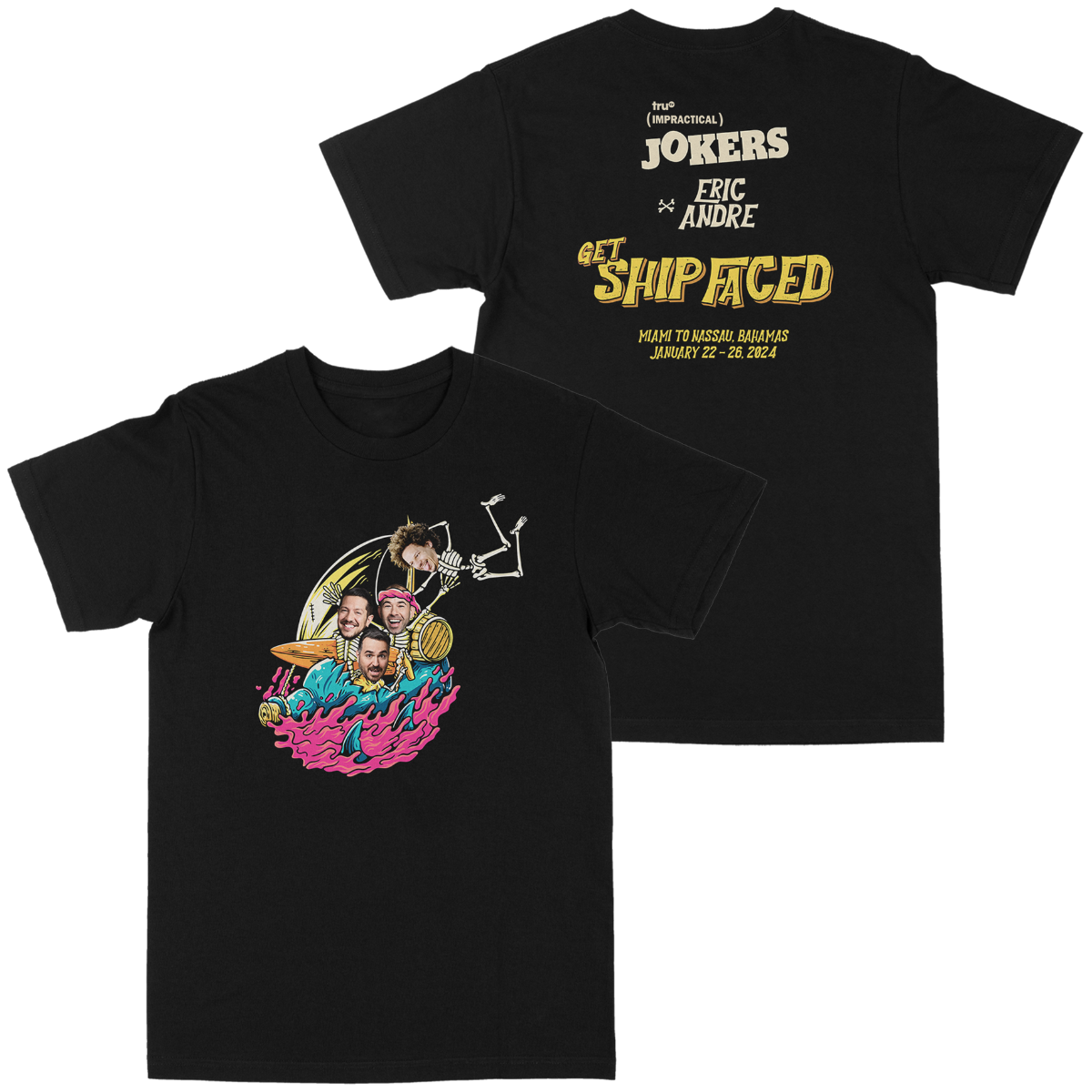 Get Ship Faced 2024 Event T-Shirt
